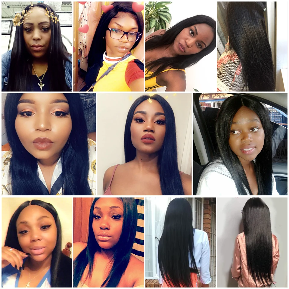 

Remy Forte Human Hair Bundles With Closure Brazilian Hair Weave Straight 3 Bundles With Closure Straight Remy Hair Extension