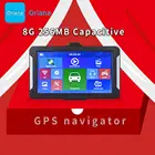 Автомобильный GPS навигатор Oriana, 7 дюймов, HD, FM, 8 ГБ, 256 Мб