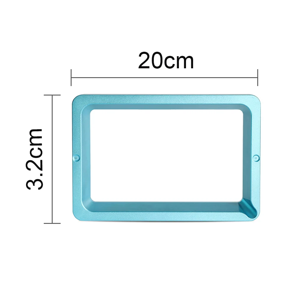 

Blue SLA Replacement Parts 3D Printer Compact Size Fittings Material Trough Easy Install Anodized Aluminum For Photo Curable