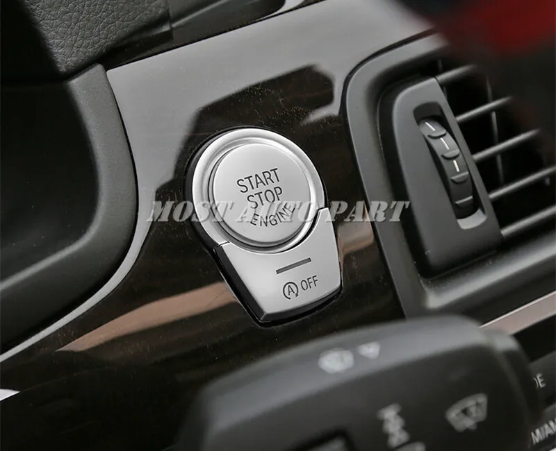 Внутренняя панель кнопки запуска и остановки двигателя для BMW 5 серии F10 F11 2011-2016