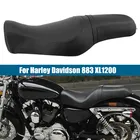 Мотоциклетное сиденье для Harley Sportster 883 Iron XL883 XL1200 1200 Moto Driver задняя подушка для пассажиров 04-15