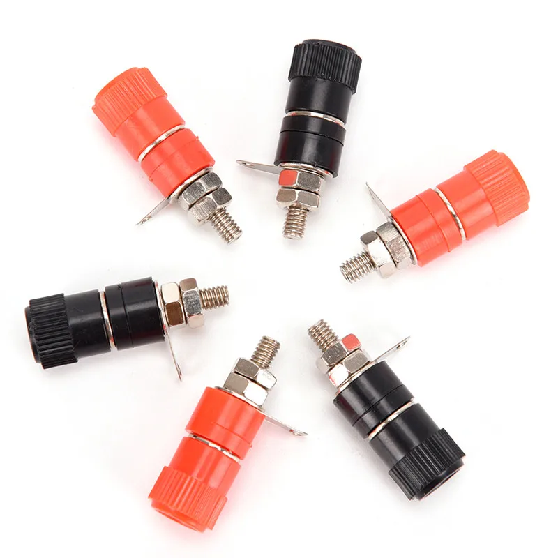 10 шт. Штекерный разъем типа банан гнездо никелированная винтовая