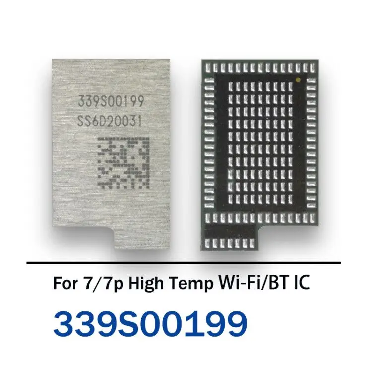 

5 шт./лот 100% новый 339S00199 Wi-Fi IC модуль для iPhone 7 7plus 7P высокой температуры типа Wi-Fi чип