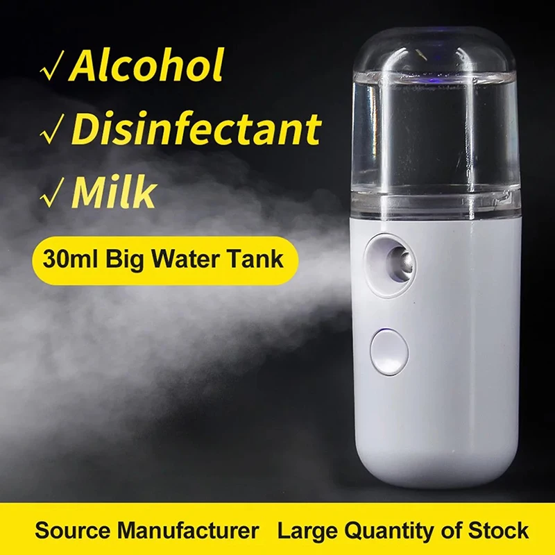 

5PCs Portable Water Replenishing Instrument Handheld Humidifier Mist Sprayer