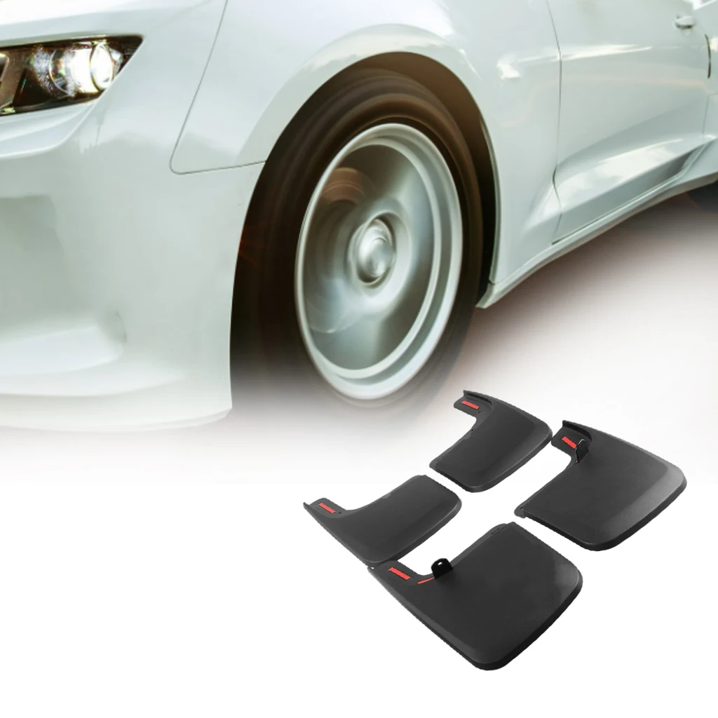 

4 Piece Mud Flaps Mud Guards for Ford F-150 15-20 with Mounting Screws