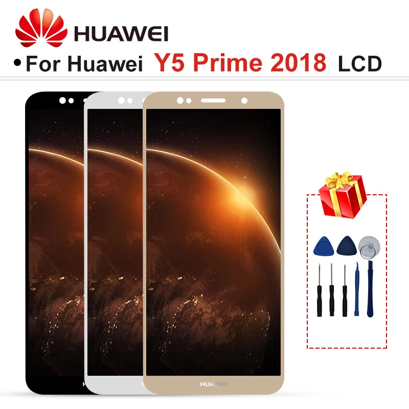 5 45 &quotдля Huawei Y5 Prime 2018 LCD Lite DRA L02 L22 дисплей с сенсорным экраном и дигитайзером