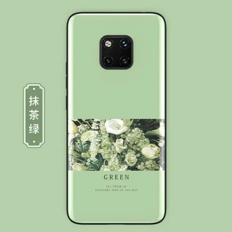 Чехол с GKK узором для huawei mate 20 30 pro, чехол из закаленного стекла с мягкими краями, TPU, силиконовый чехол для huawei mate 20 P30 pro, чехол