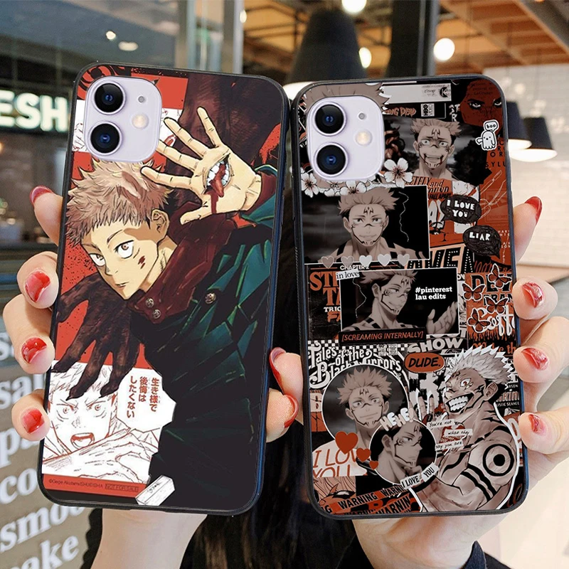

Jujutsu Kaisen Gojo Satoru Soft silicone clear Phone Case For iphone 11 12 Pro Max 6S 7 8 Plus SE 2020 X XR XS Max Cover Coque