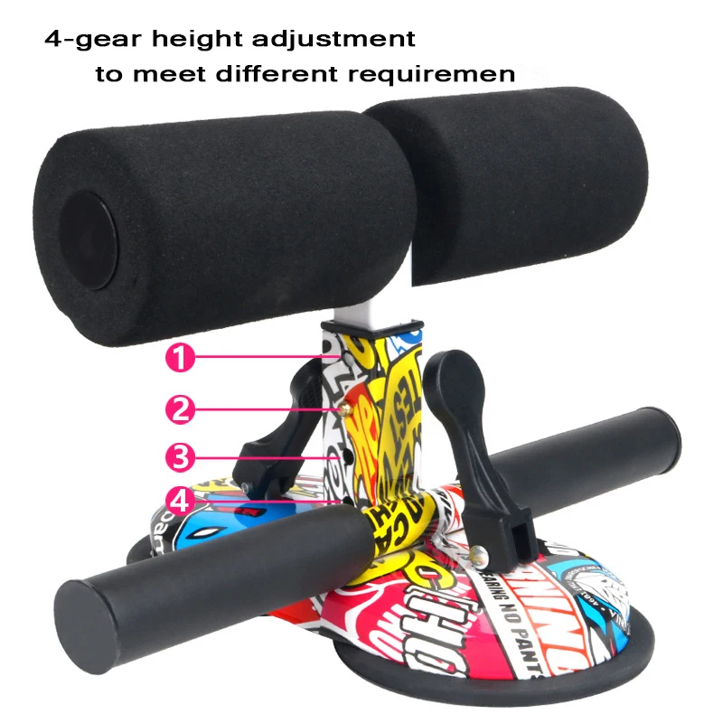 

Suction Cup Sit Up Stand Marbles Type Height Adjustable Sit Ups AIDS Massage Sit Up Device