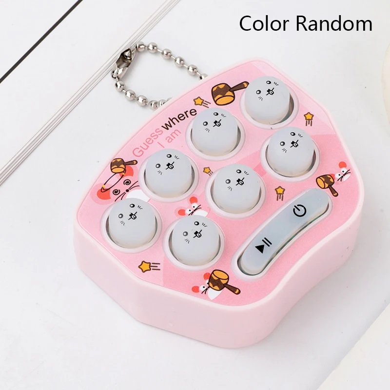 Мини-хит игровой автомат для хомяка забавные Детские обучающие игрушки брелок