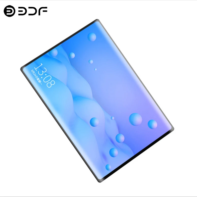 10,1 дюймовый планшетный ПК 2.5D стальной экран Android 9,0 3G/4G Телефонный звонок 8 ГБ/128 ГБ десять ядер Wi-Fi Bluetooth Две sim-карты планшет+ клавиатура