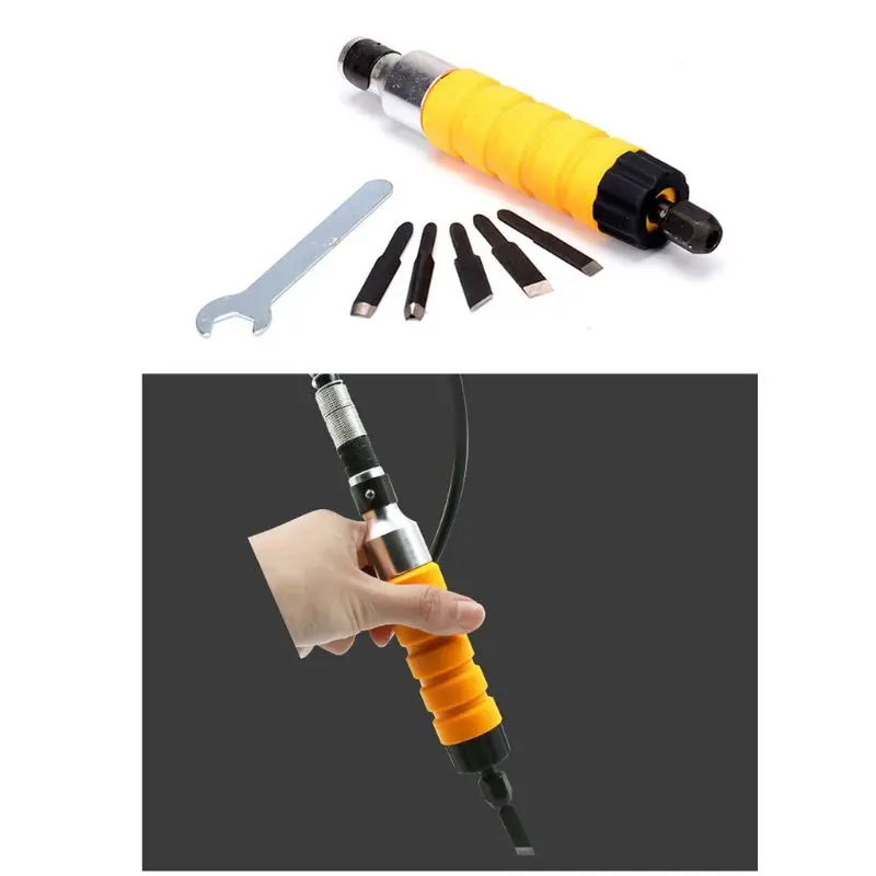 Набор для резьбы по дереву электрическая машина Гравировальный нож инструмент с