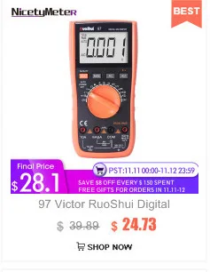 Хорошее ST-CM3008 истинное среднеквадратичное значение 2000 отсчетов цифровой AC токоизмерительный прибор сопротивление NCV мини-токоизмерительный прибор с подсветкой светодиодный светильник-вспышка OD