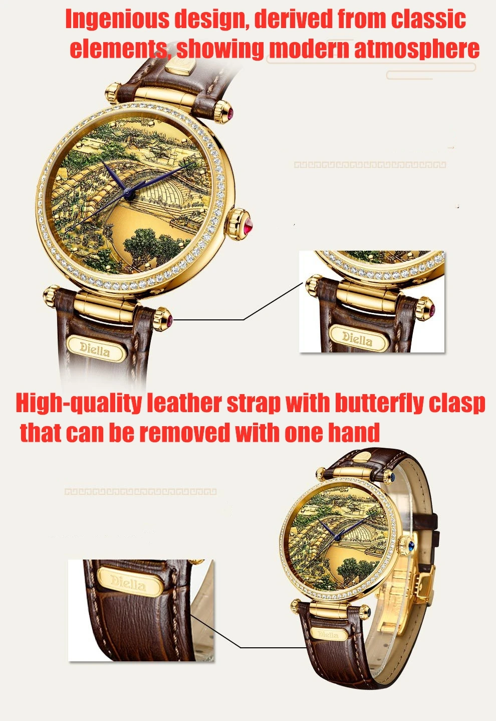 New Couple Lovers Watch Top Woman Watches business Men Watch hollow Jade mechanical creative Luxury personality Trend Man Clock