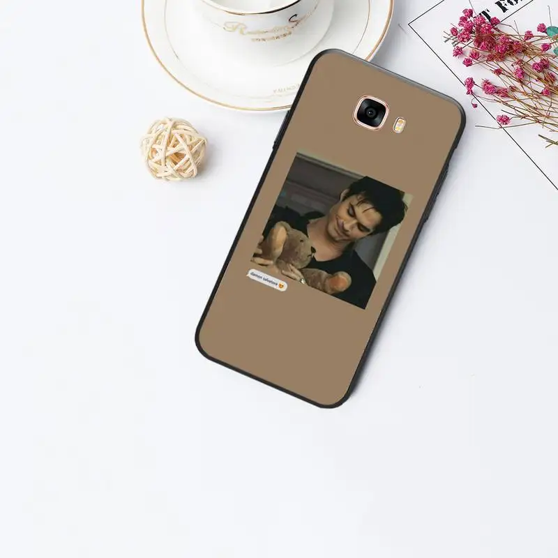 

The Vampire Diaries Stefan Damon Salvatore for samsung A10 coque fundas etui for samsung galaxy A70 A71 note 8 9 10 cases cover