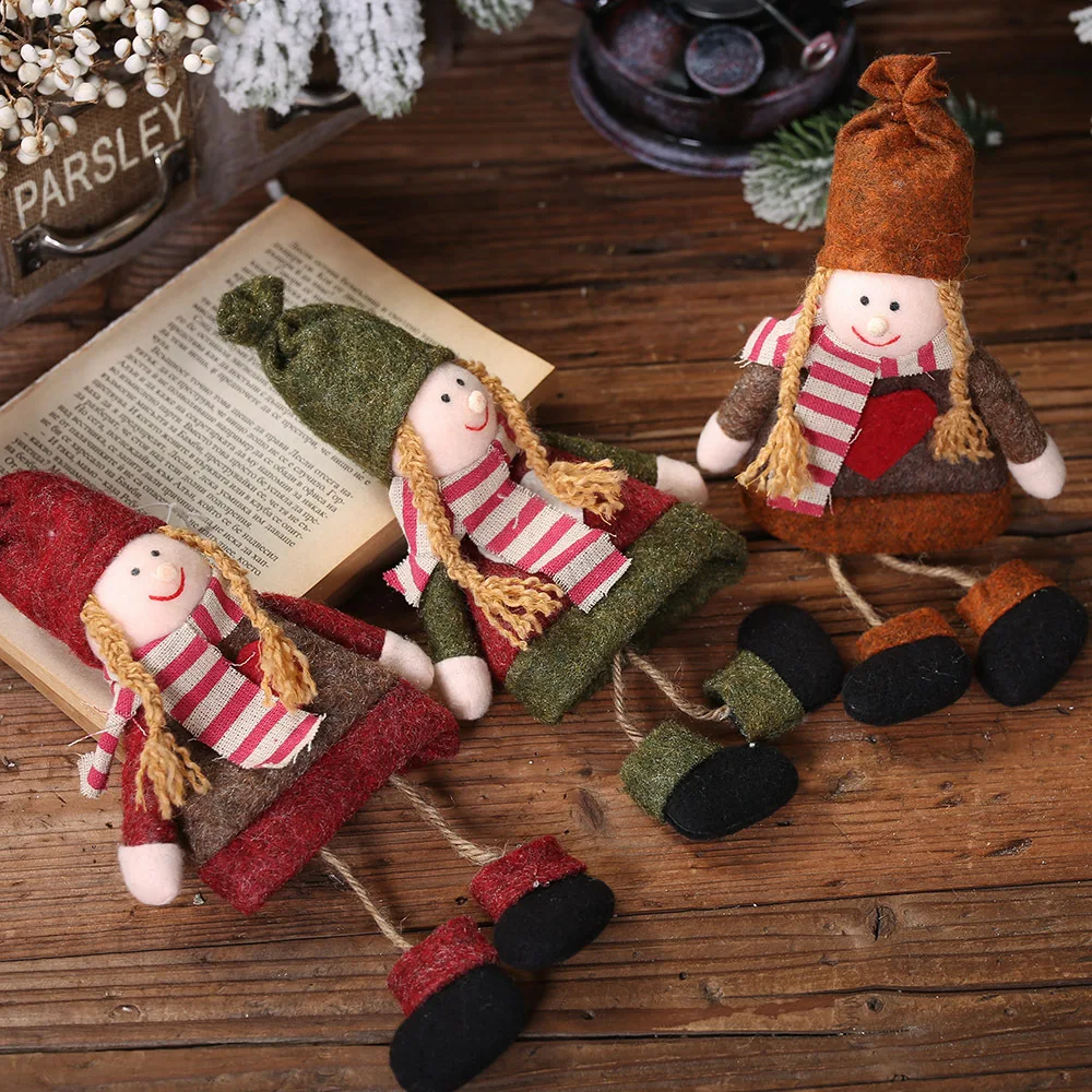 1 шт. рождественские украшения подвесная Подвеска для девочек креативные