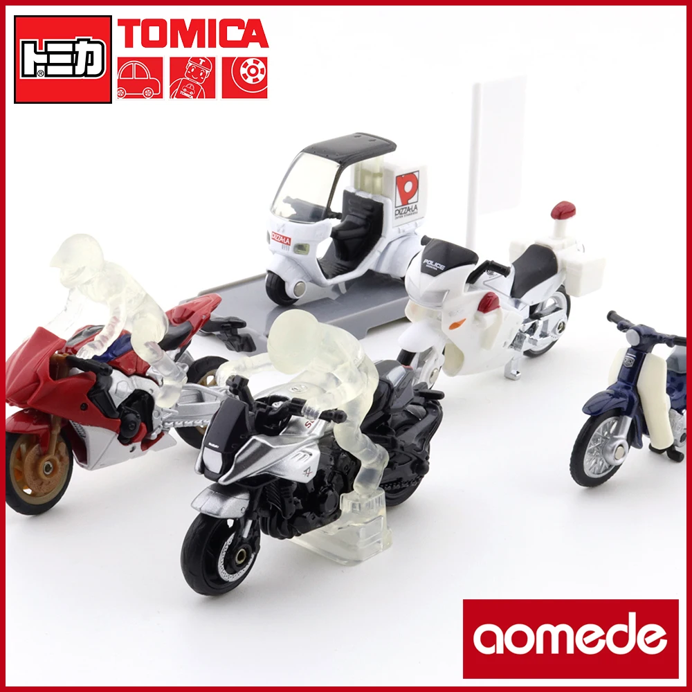

TAKARA TOMY TOMICA Metal 1/64motorcycle policeCar Model Suzuki No.36 NO.99 No.04 Honda