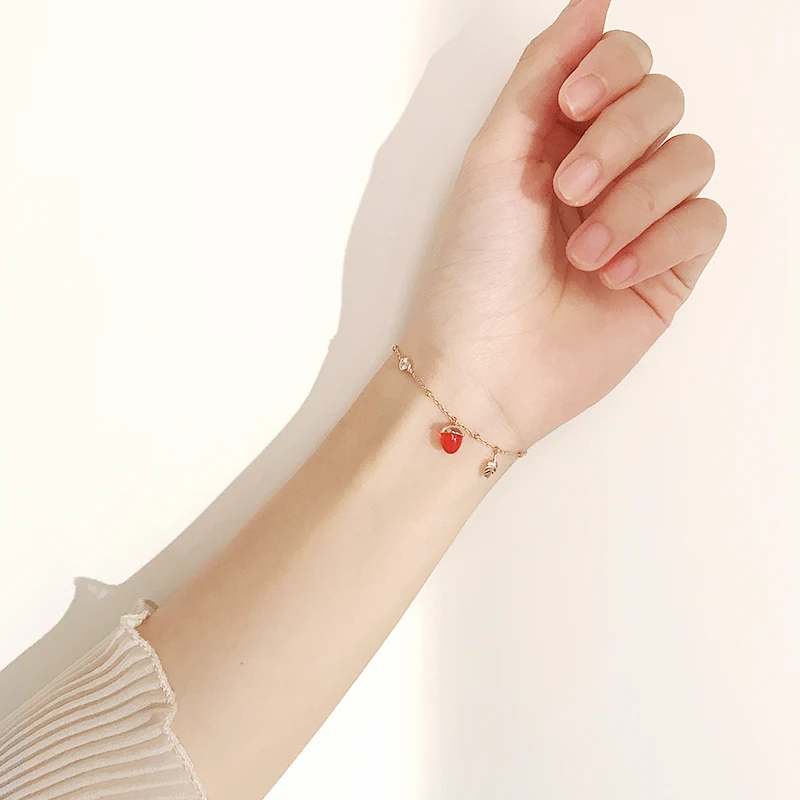 

Высокое качество оригинала 925 стерлингового серебра ювелирные изделия с рисунком браслет модные милые женские ювелирные изделия подарок н...