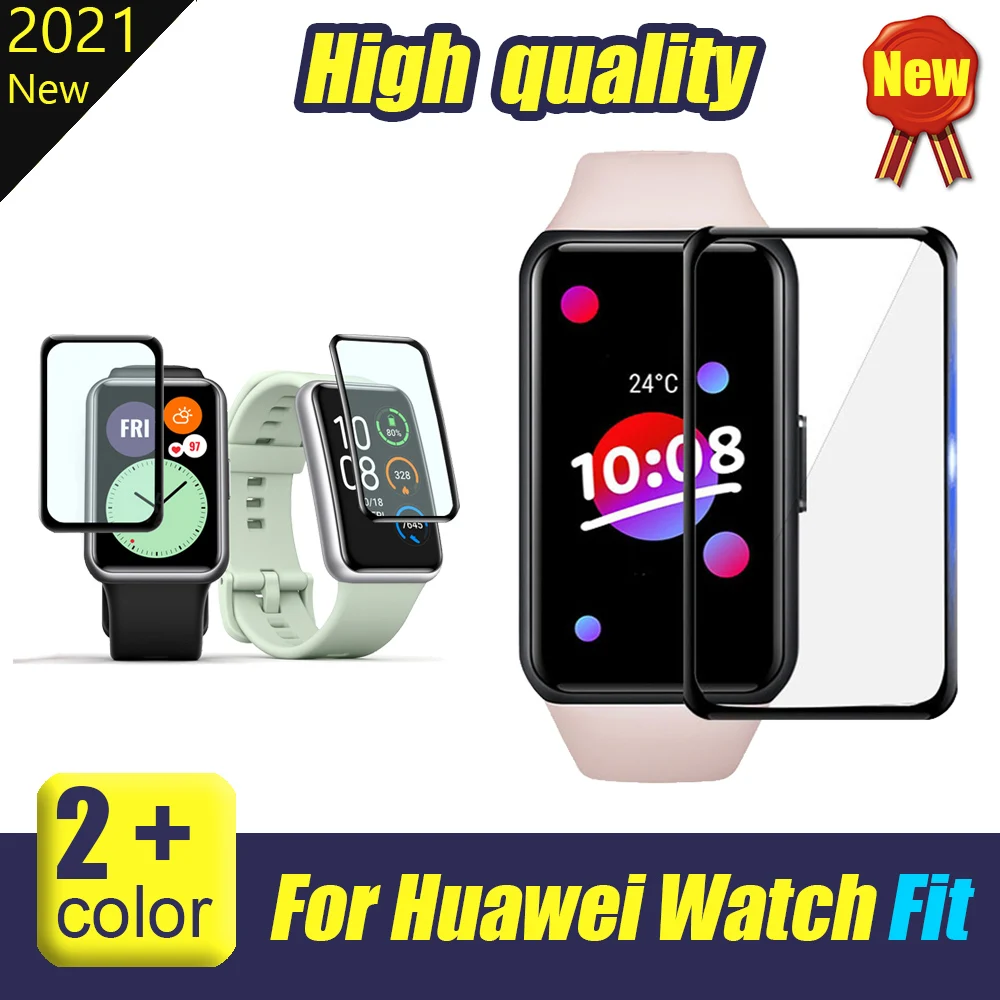 

Защитная пленка для Huawei Band 6 Honor Band 6, Защита экрана для Huawei Watch Fit, защитное стекло из стекловолокна, HD для смарт-аксессуаров