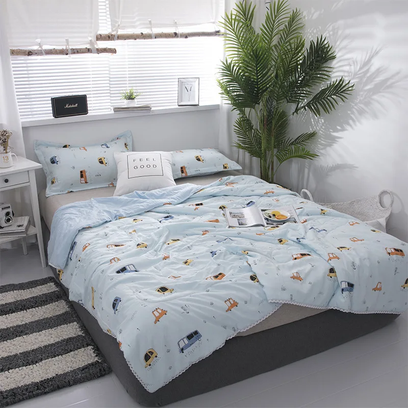 Одеяла для кондиционера одеяла кровати стеганое летнее одеяло домашний текстиль