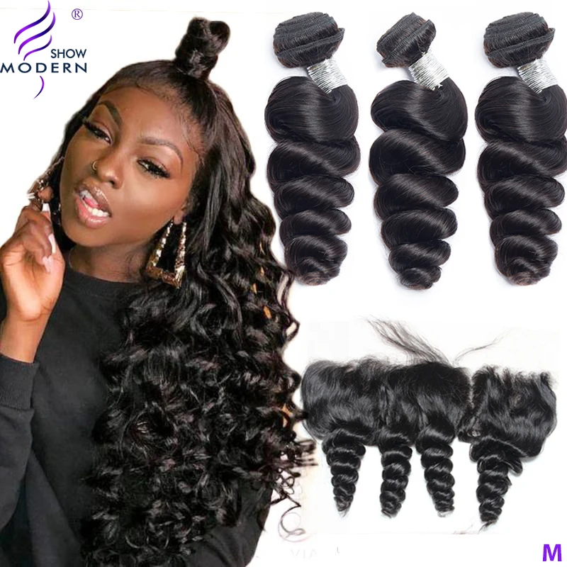 Бразильские Свободные Волнистые Кружева Фронтальная застежка с пучками