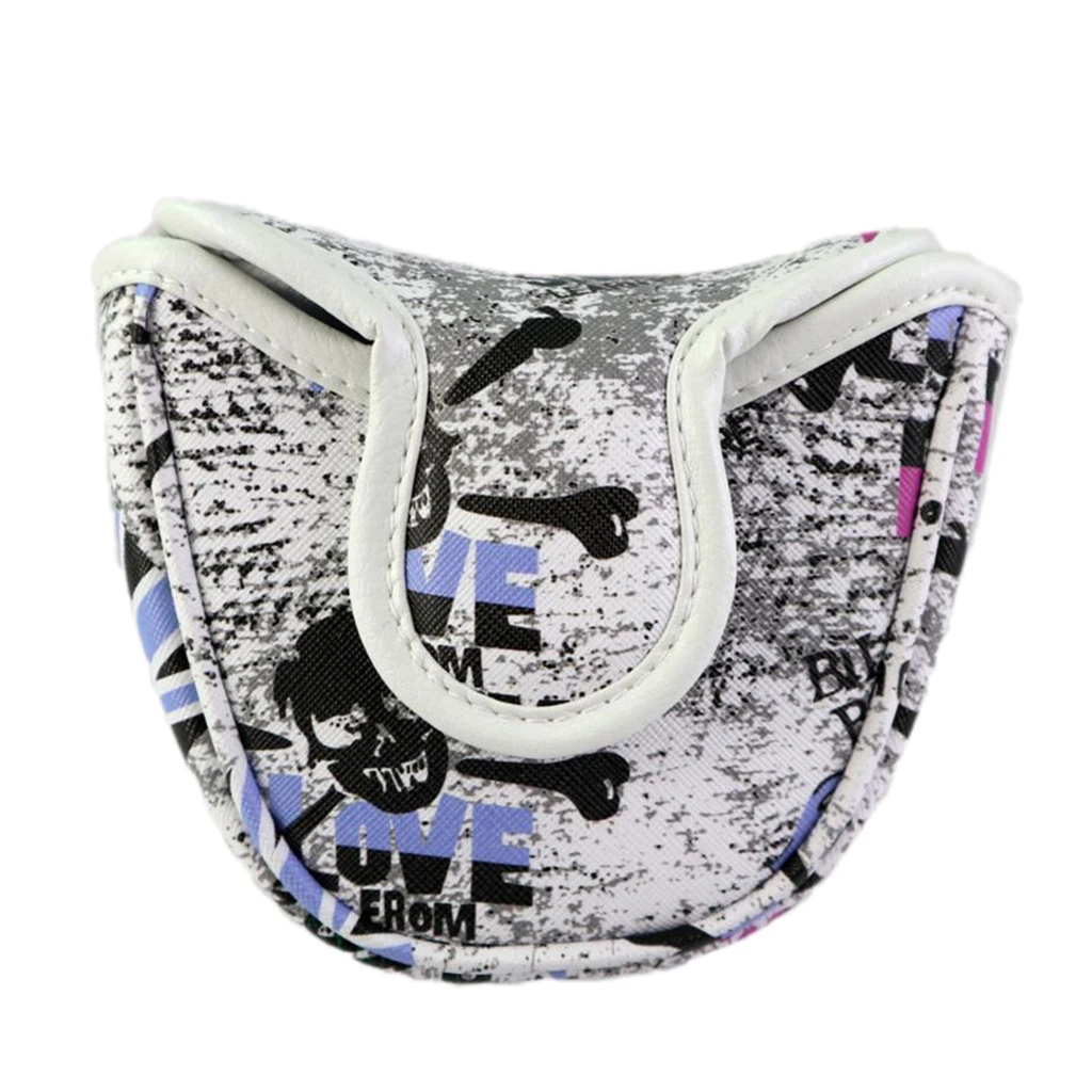 Магнитный Череп колотушка Для Гольфа Головные уборы Ретро центр клюшка для