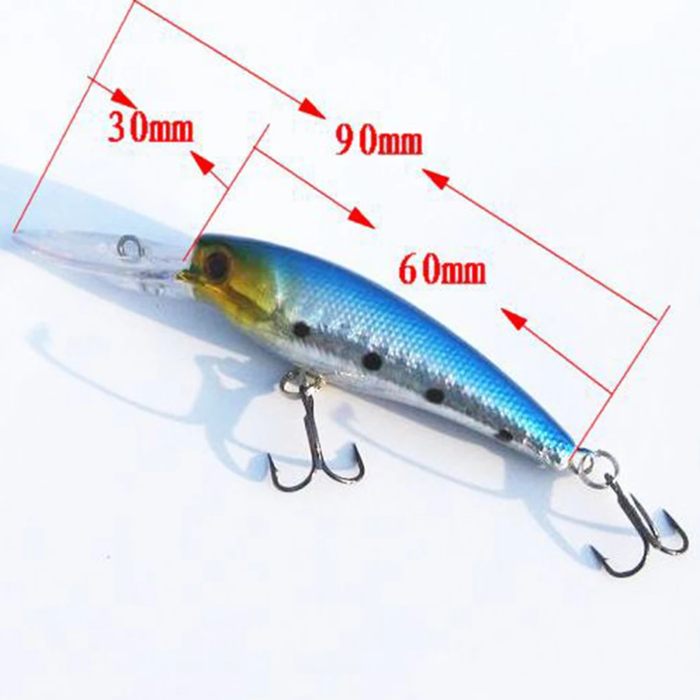 

1pcs Diving Fishing Lures 9cm 8g Fishing Lures Hook Wobblers Fishing Tackle