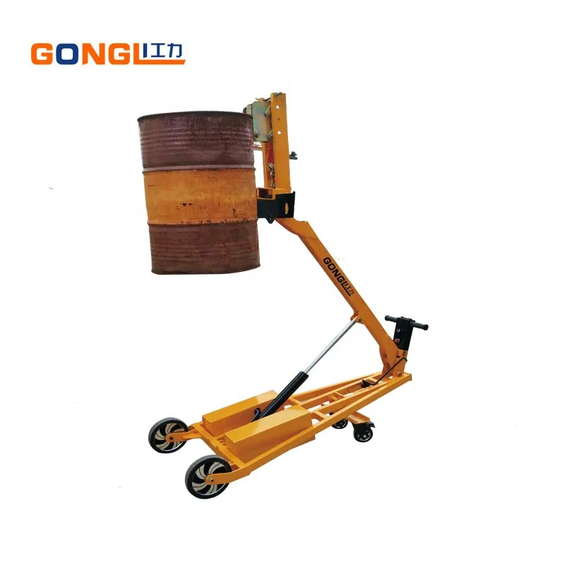 

Semi-electric Loading and Unloading Truck Oil Drum Lifting Truck