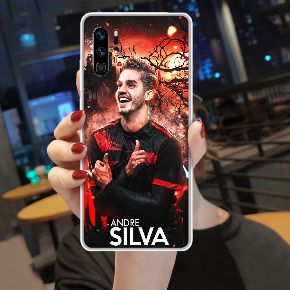 

Andre Silva football soccer 9 Phone Case hull For HUAWEI p 8 9 10 20 30 40 smart Lite 2017 19 Pro Z transparent prime luxury
