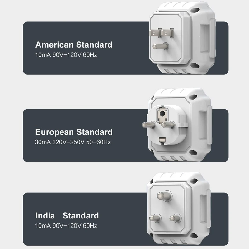 

2021 Xiaomi DUKA Outlet Socket Tester 90-250V Smart Digital Display LCD Circuit Polarity Detector Wall Plug Open Circuit Finder