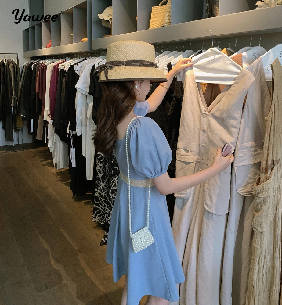 

Fashion 2020 Summer Mesh Lace Patchwork Women Dress Casual Loose Short Sleeve O Neck Elegant Mini Party Dress Vestidos Plus Size