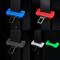 for car safety belt buckle silicone protector cover anti scratch seat belt buckle clip button case universal auto accessories