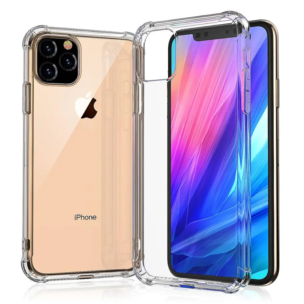 Защитный чехол-подушка безопасности для iPhone 11Pro X XS MAX XR 7 8 Plus 6 6s мягкий