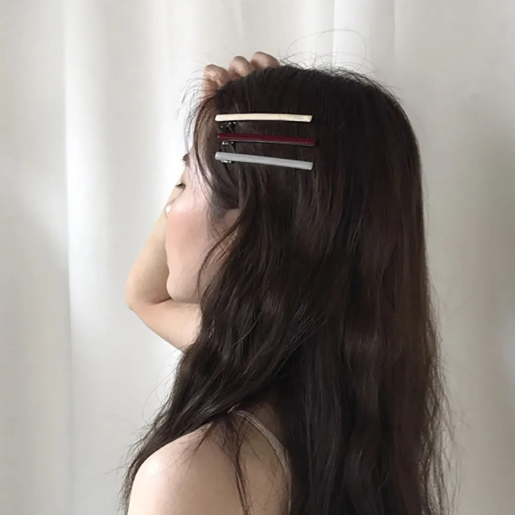 1 шт. заколки для волос карамельного цвета Женские Простые аксессуары парики