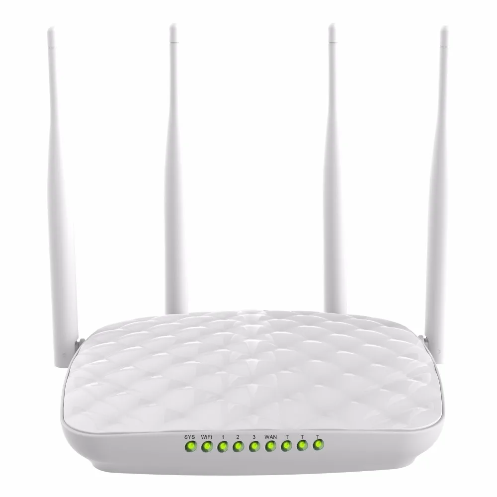 HUASIFEI 2 4G беспроводной маршрутизатор 300 Мбит/с WiFi роутер с 4 внешними антеннами для