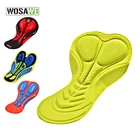 WOSAWE 5 цветов гелевые подушечки для мужчин и женщин, подушечки для велосипедных шорт, подушечки для сиденья, противоударные велосипедные аксессуары для горного велосипеда, нижнее белье