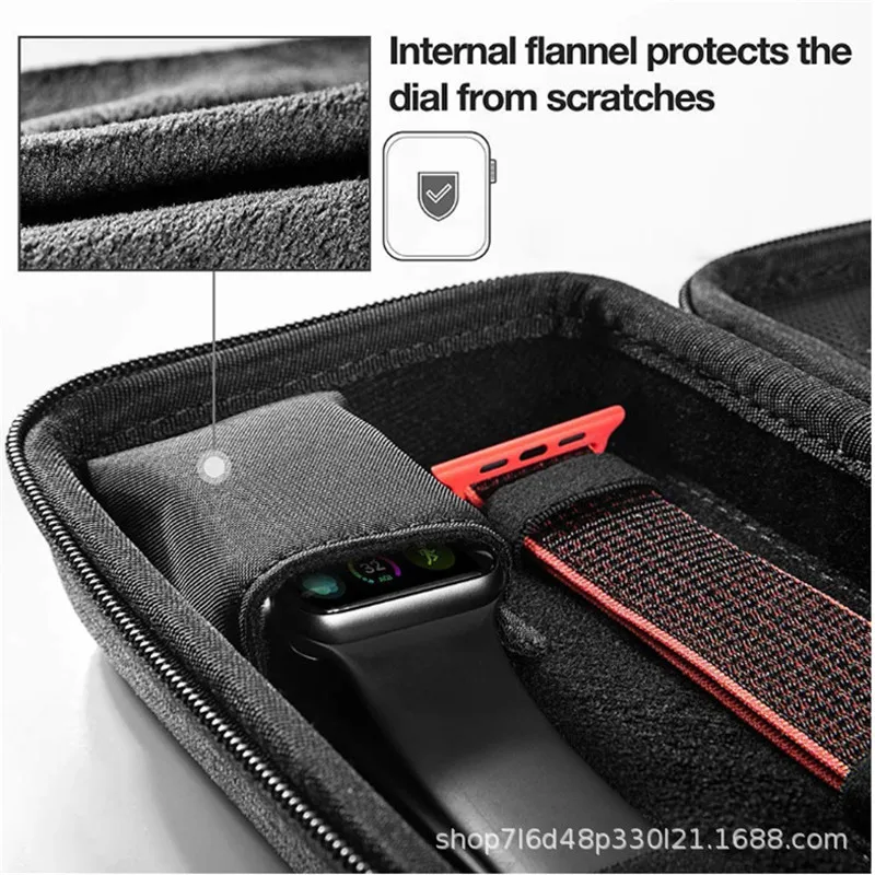 Органайзер для часов коробка Apple Watch ремешок упаковка сумка в рулоне аксессуары