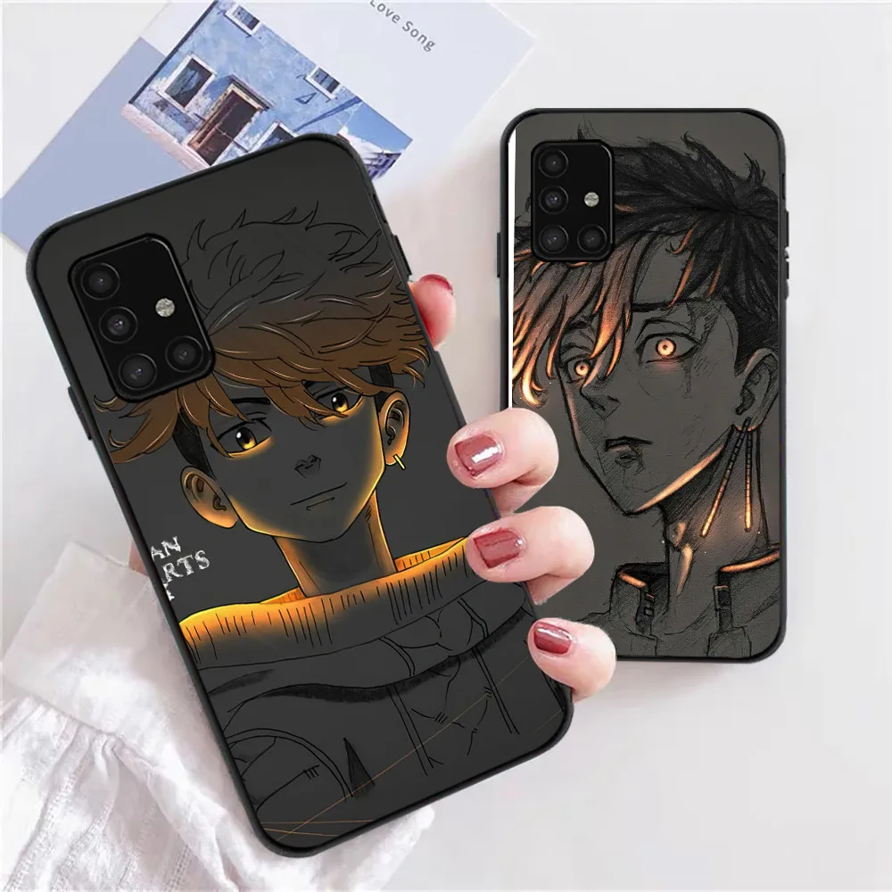 

Tokyo Revengers Phone Case For Samsung Galaxy A51 A52 A71 A72 4G 5G Funda Soft TPU Carcasa Back Cover Shiba Hakkai Japan Anime