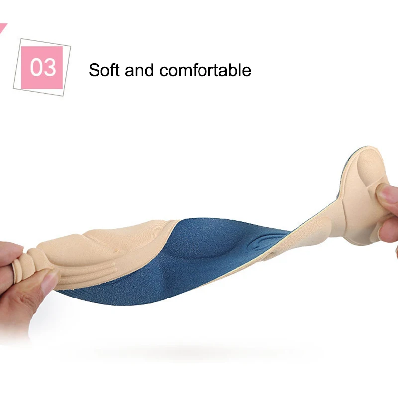 1 пара стельки вставки для пятки задняя часть дышащие противоскользящие обуви на