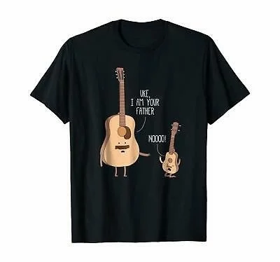

Funny Shirt Uke I'm Your Father Ukulele Guitar Music Unisex Short Sleeve T-Shirt