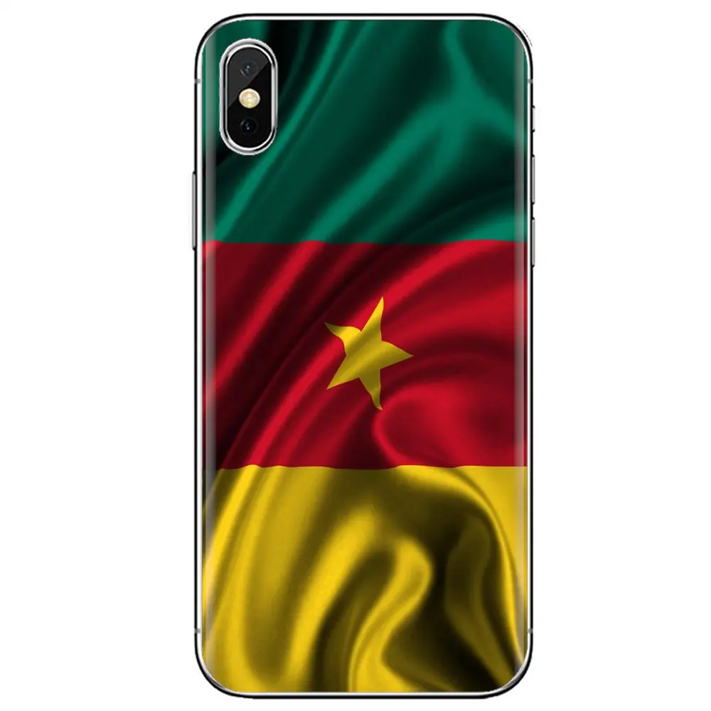 Силиконовый чехол из ТПУ см Флаг Камеруна для iPhone 11 Pro 4 4S 5 5S SE 5C 6 6S 7 8 X XR XS Plus Max iPod