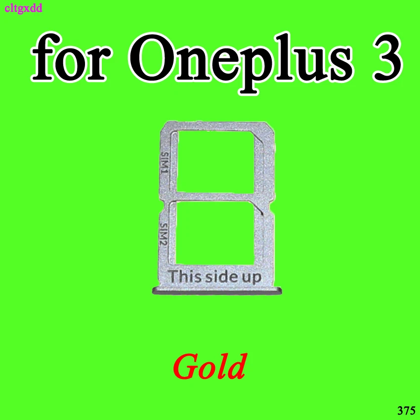 Cltgxdd SIM-карта Сменные Запчасти для лотков держатель слота сим-карты Oneplus 1 + A0001 2 A2005