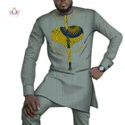 Комплект мужской из 2 предметов, жаккардовый Топ и штаны с принтом, в африканском стиле, WYN767