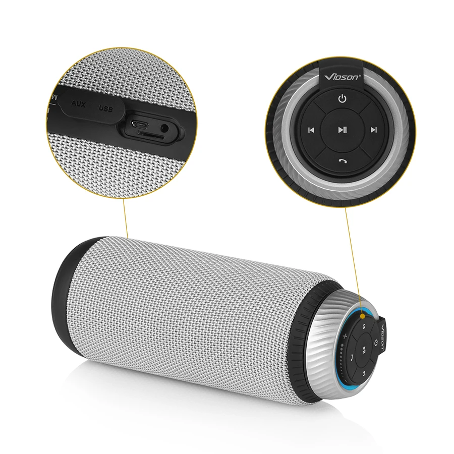 Беспроводная мини колонка Bluetooth бас 360 двойная с AUX TF|Портативные колонки| |