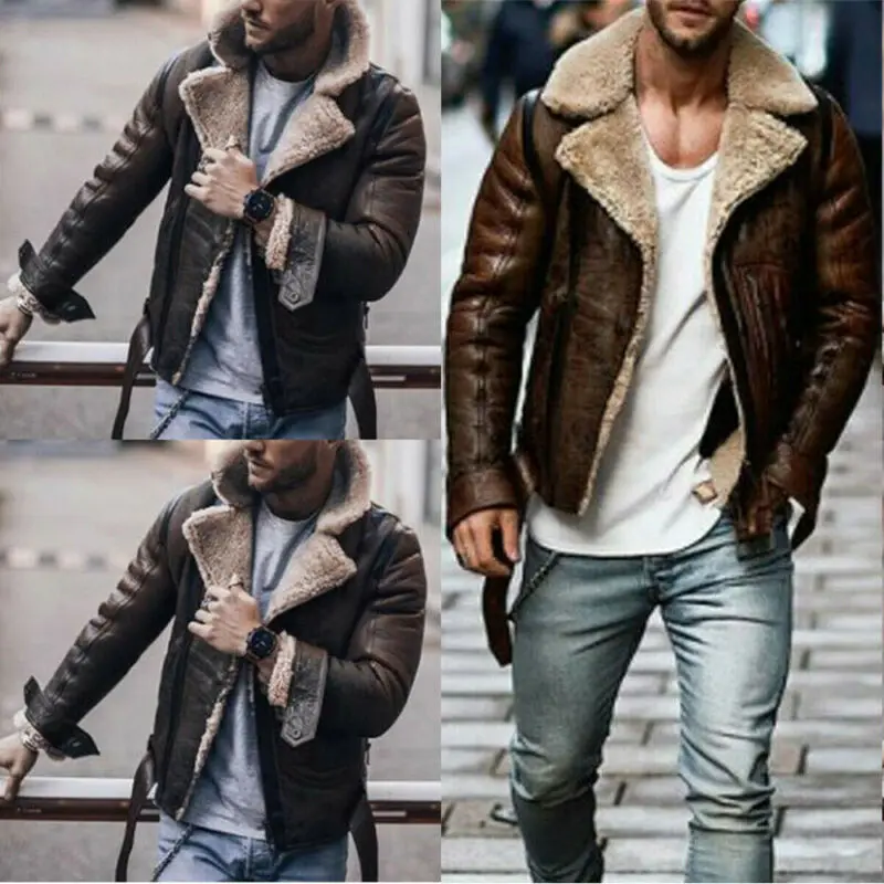 Мужская повседневная обувь из натуральной кожи сезон осень зима Байкерский