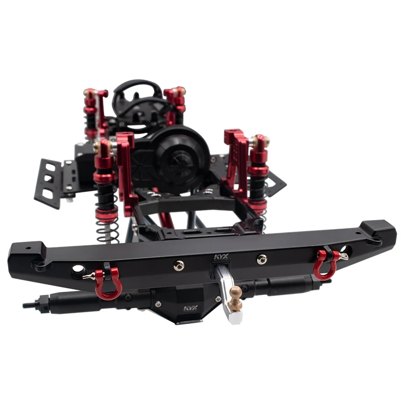 RC модель металлический задний бампер с светодиодный светильник для 1/10