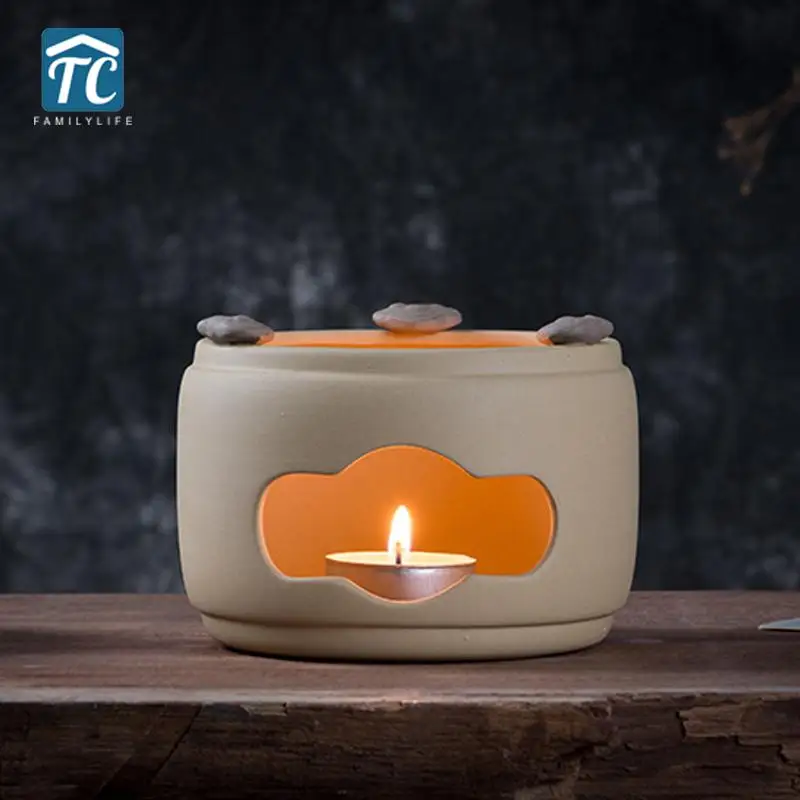 Японские керамические свечи нагреватель чая спиртовая плита - Цена: 1 261,04 руб.