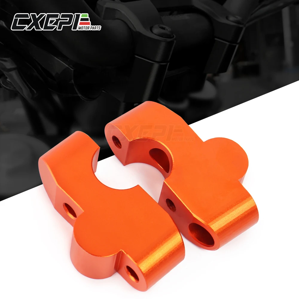 

Motorcycle Handle Bar Clamp Raised Extend Handlebar Mount Riser For KTM 390DUKE 390 DUKE DUKE390 2017 2018 2019