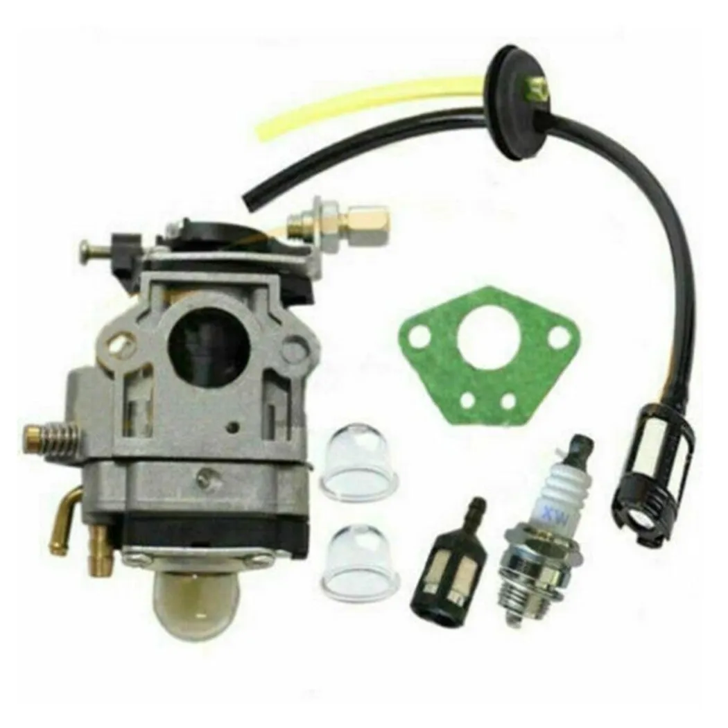 

Fuel Hose Set Carburetor Kit Lawn Mower Parts Spark Plug For Timbertech
