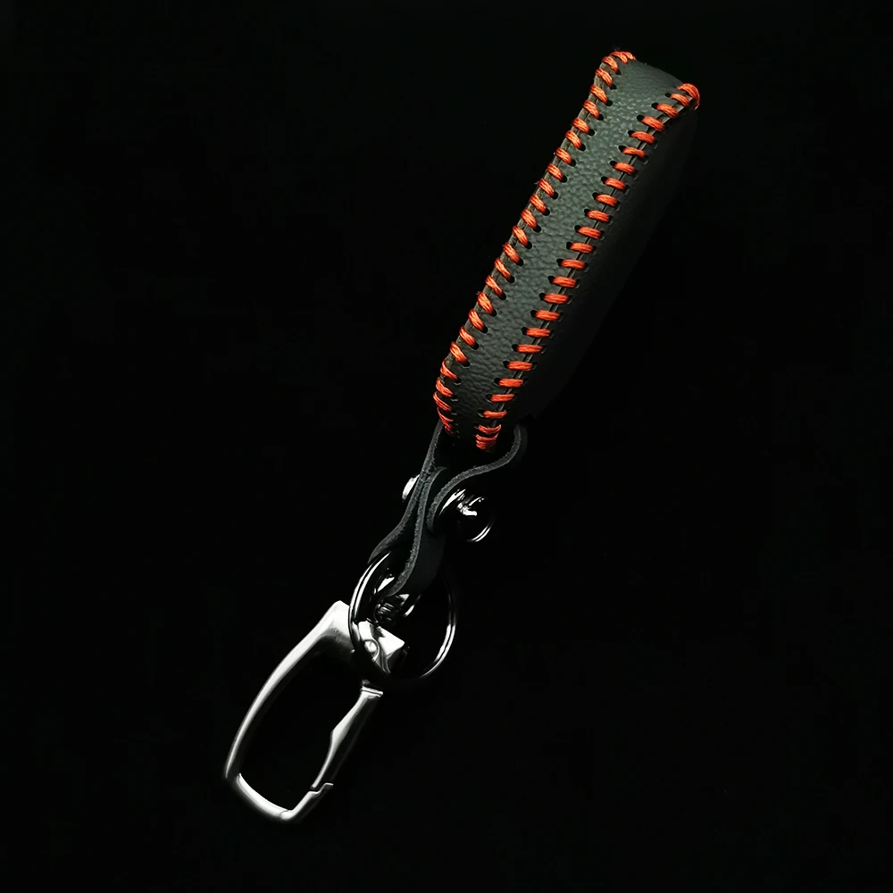 

Leather Folding Car Key Cover Protection For KIA Sid Rio Soul Sportage Ceed Sorento CeratoK2 K3 K4 K5 Case Protect Keychain